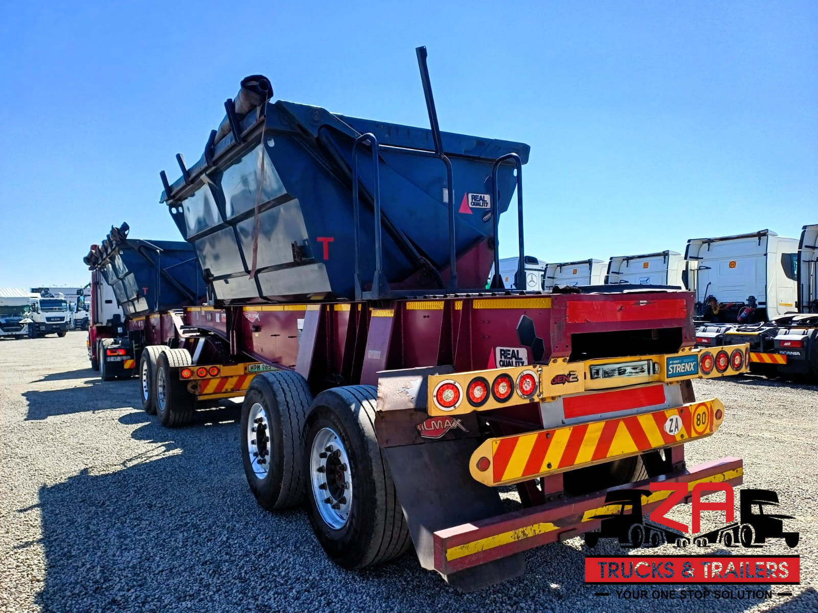 2021 TRAILMAX 18 CUBE SIDE TIPPER TRAILER #53323